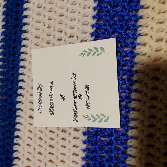 Broken Maze Afghan Throw - Picture 5 of 5